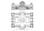 draw church floor plan, elevation and construction plan